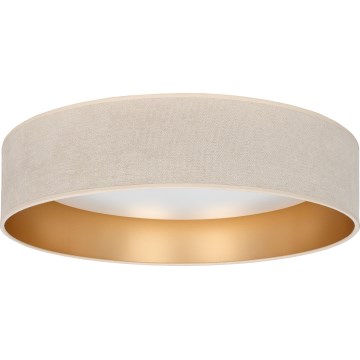 Brilagi - LED Ceiling Light VELVET VARI LED/24W/230V 3000/4000/6500K Ø 45 cm cream/gold