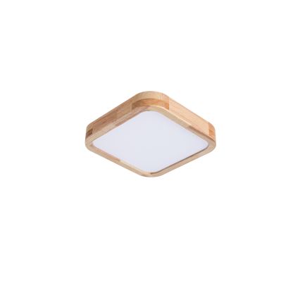 BRILAGI - LED Ceiling Light WOODLINE SQUARE LED/32W/230V 3000/4000/6000K Oak 30x30 cm