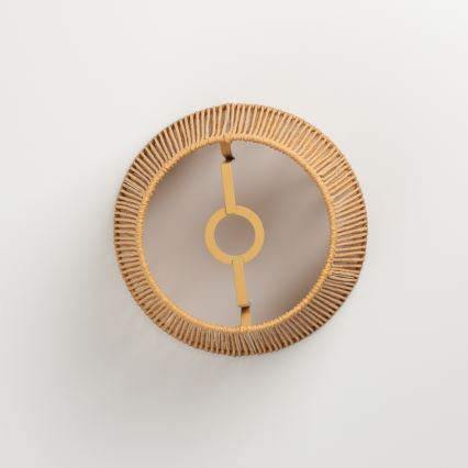 Brilagi - LED CERIA BOHO Surface-Mounted Ceiling Light 1xE27/40W/230V Ø 28 cm Brown/Oak