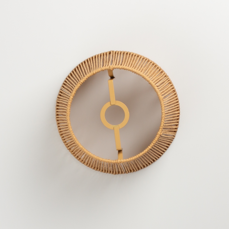 Brilagi - LED CERIA BOHO Surface-Mounted Ceiling Light 1xE27/40W/230V Ø 28 cm Brown/Oak