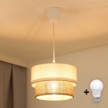Brilagi - LED Chandelier on a string BOHO STYLE 1xE27/15W/230V d. 25 cm