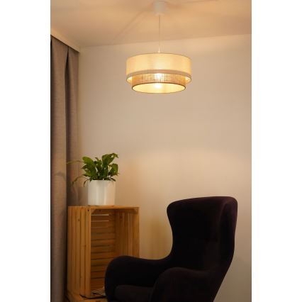 Brilagi - LED Chandelier on a string BOHO STYLE 1xE27/15W/230V d. 40 cm