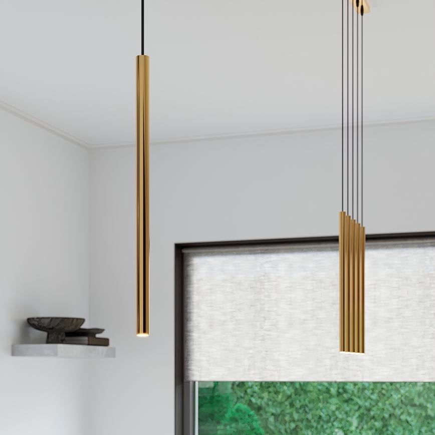 Brilagi - LED Chandelier on a string DRIFA 1xG9/4W/230V gold
