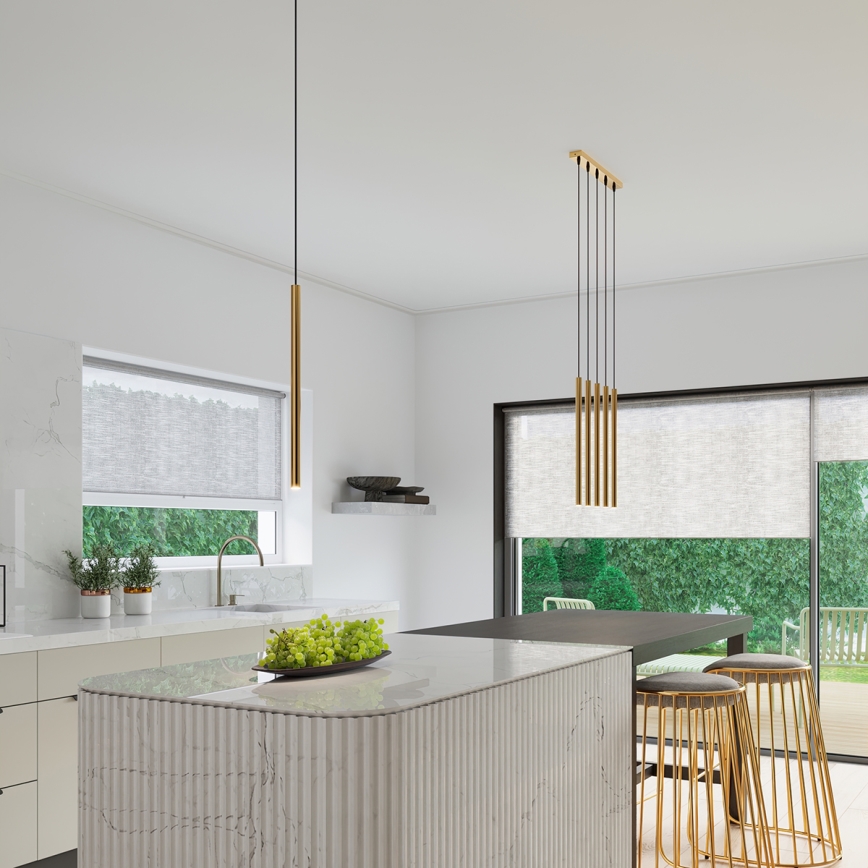 Brilagi - LED Chandelier on a string DRIFA 1xG9/4W/230V gold
