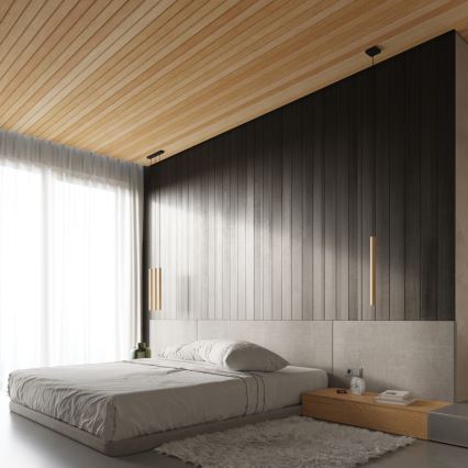 Brilagi - LED Chandelier on a string DRIFA 1xG9/4W/230V wood