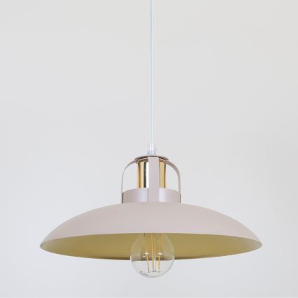 Brilagi - LED Chandelier on a string FLAMENGO 1xE27/60W/230V beige