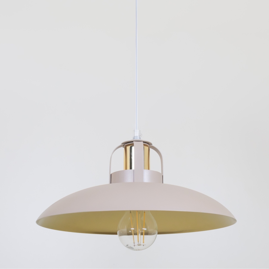 Brilagi - LED Chandelier on a string FLAMENGO 1xE27/60W/230V beige