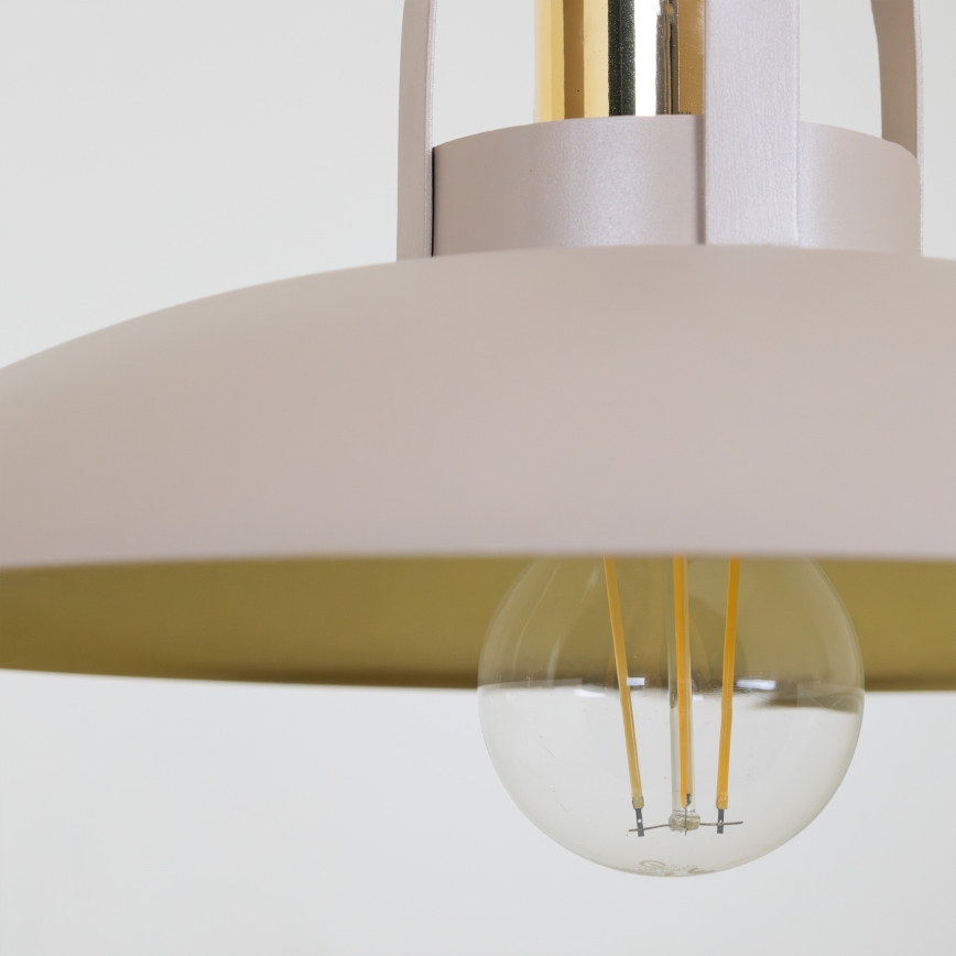 Brilagi - LED Chandelier on a string FLAMENGO 1xE27/60W/230V beige