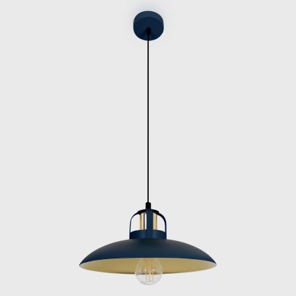 Brilagi - LED Chandelier on a string FLAMENGO 1xE27/60W/230V blue