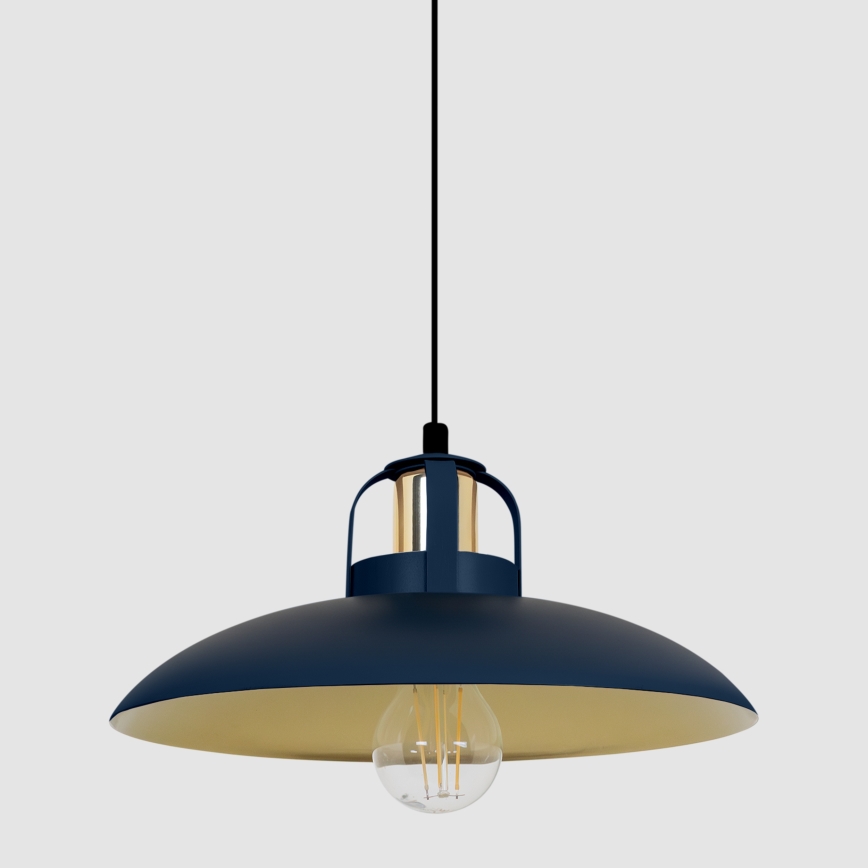 Brilagi - LED Chandelier on a string FLAMENGO 1xE27/60W/230V blue