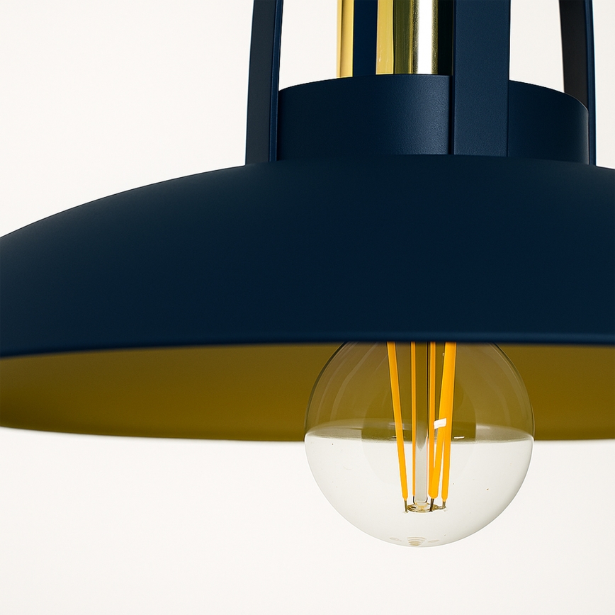 Brilagi - LED Chandelier on a string FLAMENGO 1xE27/60W/230V blue