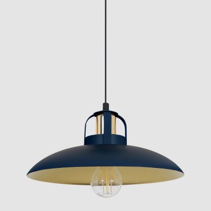 Brilagi - LED Chandelier on a string FLAMENGO 2xE27/60W/230V blue