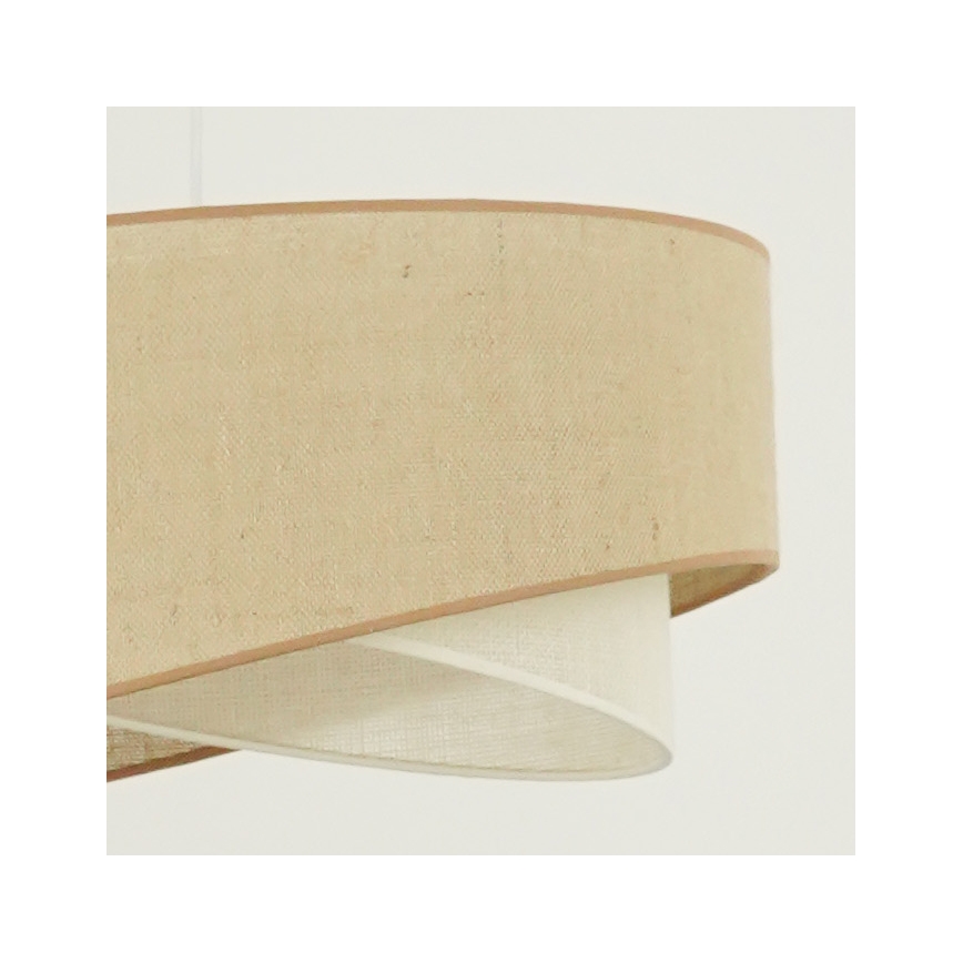 Brilagi - LED Chandelier on a string LYRA 1xE27/15W/230V beige/creamy