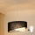 Brilagi - LED Chandelier on a string LYRA 1xE27/15W/230V black/creamy