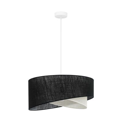 Brilagi - LED Chandelier on a string LYRA 1xE27/15W/230V black/creamy