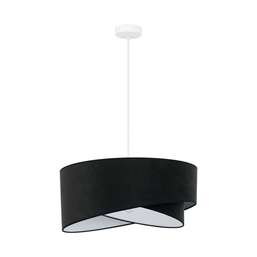 Brilagi - LED Chandelier on a string LYRA 1xE27/15W/230V black/white