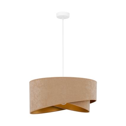 Brilagi - LED Chandelier on a string LYRA 1xE27/15W/230V brown/gold
