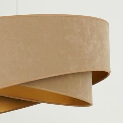 Brilagi - LED Chandelier on a string LYRA 1xE27/15W/230V brown/gold