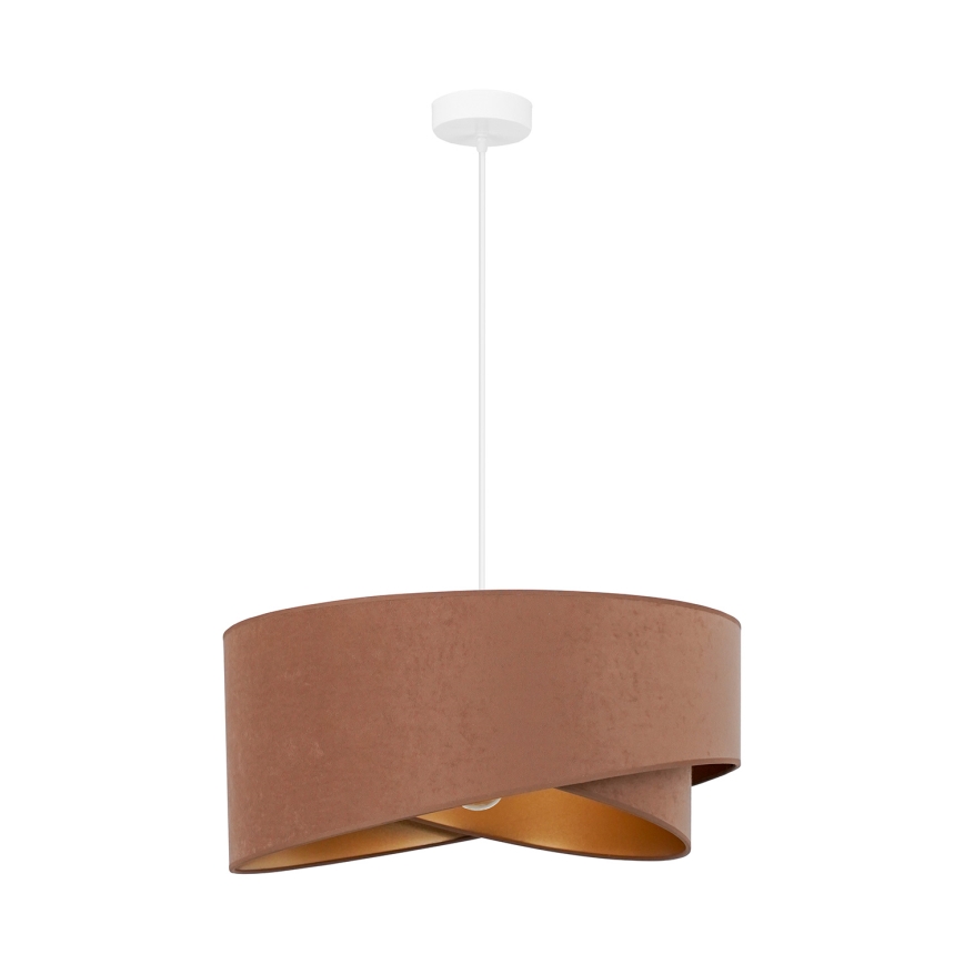 Brilagi - LED Chandelier on a string LYRA 1xE27/15W/230V brown/gold