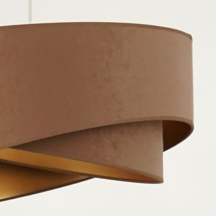 Brilagi - LED Chandelier on a string LYRA 1xE27/15W/230V brown/gold