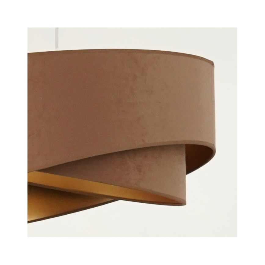 Brilagi - LED Chandelier on a string LYRA 1xE27/15W/230V brown/gold