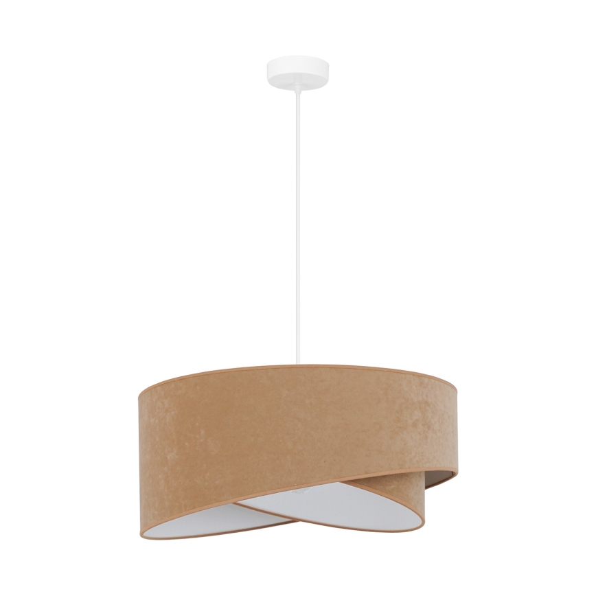 Brilagi - LED Chandelier on a string LYRA 1xE27/15W/230V brown/white