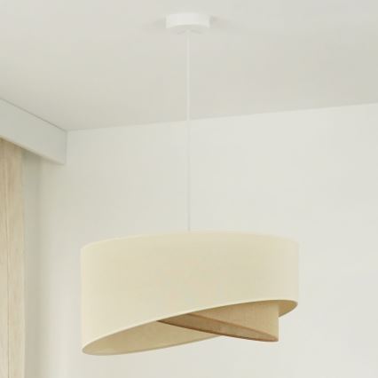 Brilagi - LED Chandelier on a string LYRA 1xE27/15W/230V creamy/beige