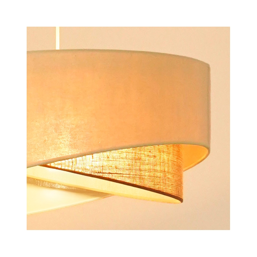 Brilagi - LED Chandelier on a string LYRA 1xE27/15W/230V creamy/beige