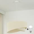 Brilagi - LED Chandelier on a string LYRA 1xE27/15W/230V creamy