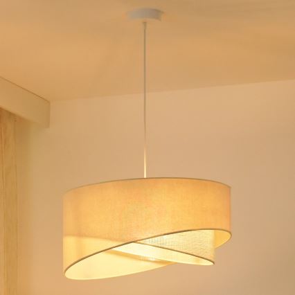 Brilagi - LED Chandelier on a string LYRA 1xE27/15W/230V creamy