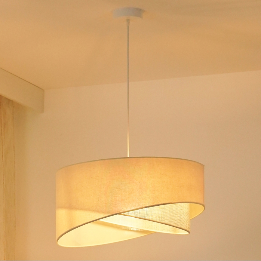 Brilagi - LED Chandelier on a string LYRA 1xE27/15W/230V creamy