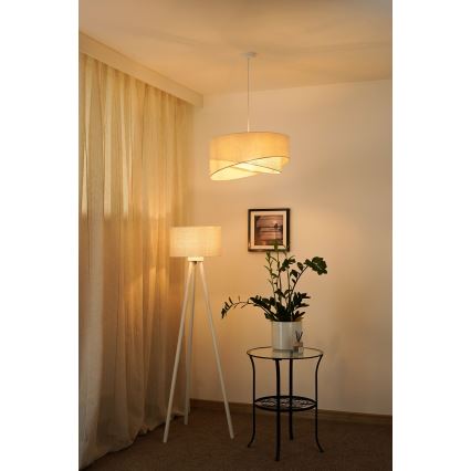 Brilagi - LED Chandelier on a string LYRA 1xE27/15W/230V creamy