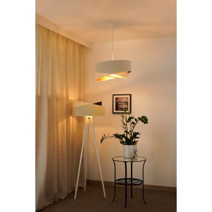 Brilagi - LED Chandelier on a string LYRA 1xE27/15W/230V creamy/white