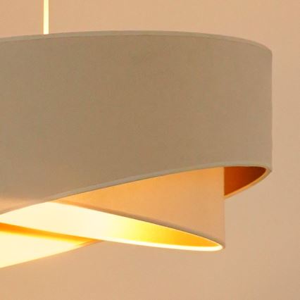 Brilagi - LED Chandelier on a string LYRA 1xE27/15W/230V creamy/white