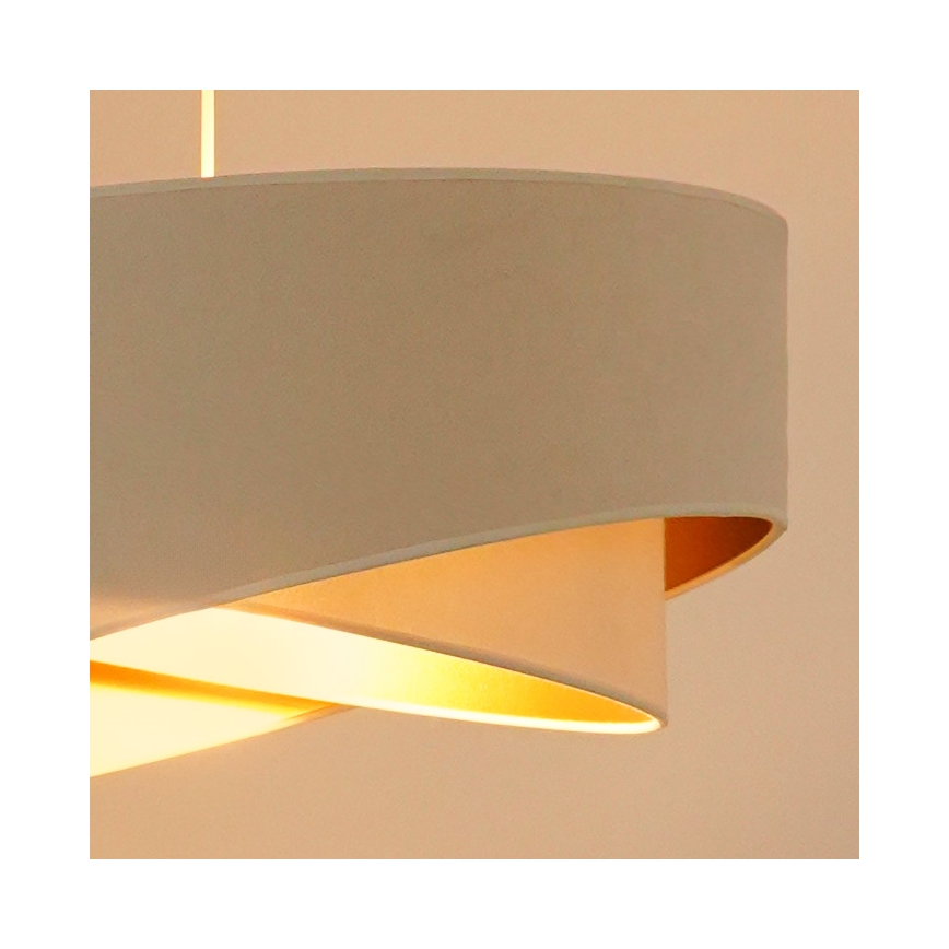 Brilagi - LED Chandelier on a string LYRA 1xE27/15W/230V creamy/white