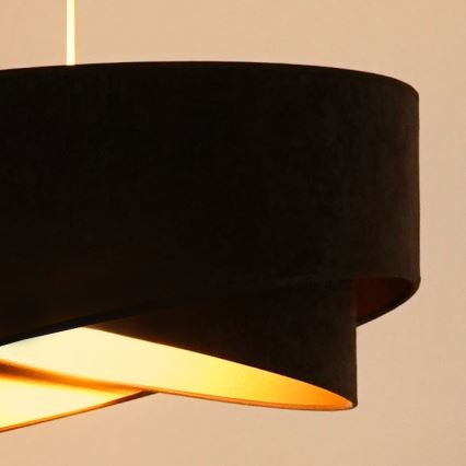Brilagi - LED Chandelier on a string LYRA 1xE27/15W/230V dark brown/gold