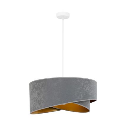 Brilagi - LED Chandelier on a string LYRA 1xE27/15W/230V grey/gold