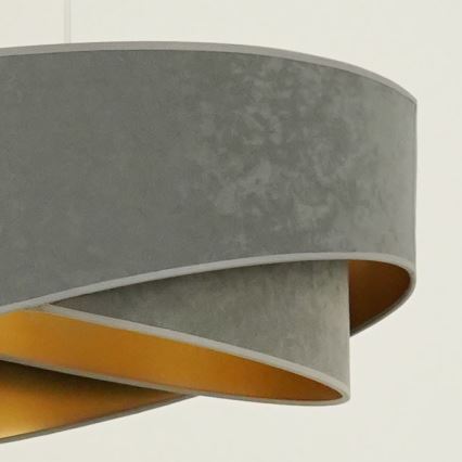 Brilagi - LED Chandelier on a string LYRA 1xE27/15W/230V grey/gold
