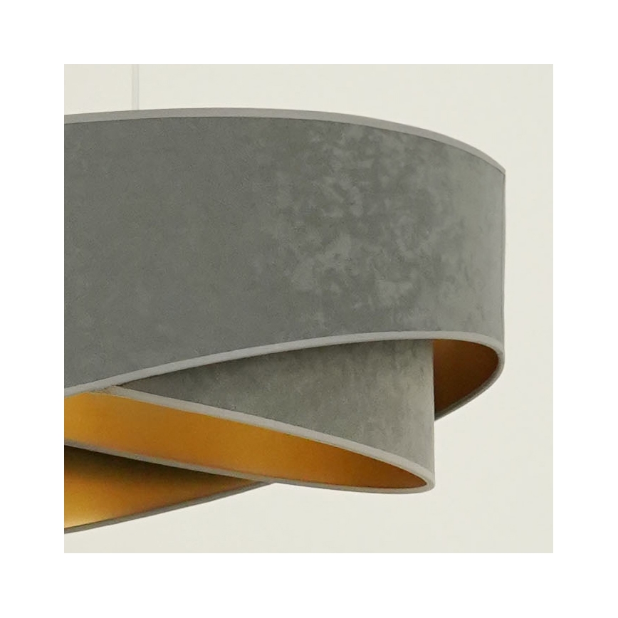 Brilagi - LED Chandelier on a string LYRA 1xE27/15W/230V grey/gold