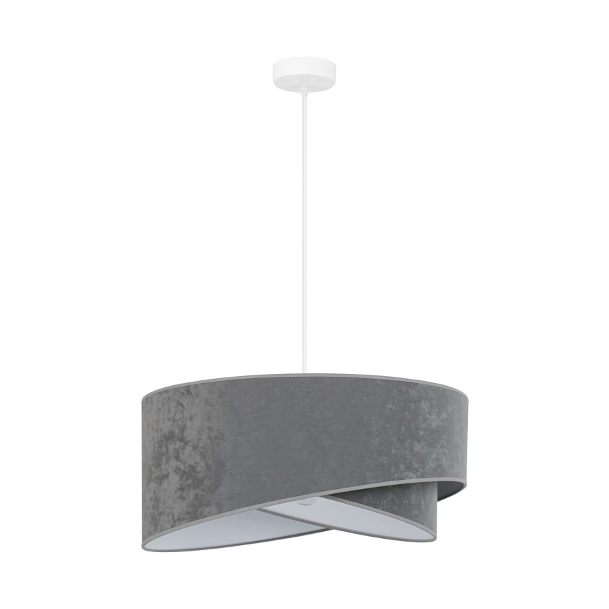 Brilagi - LED Chandelier on a string LYRA 1xE27/15W/230V grey/white