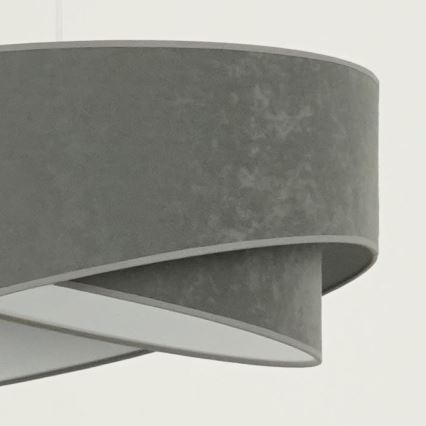 Brilagi - LED Chandelier on a string LYRA 1xE27/15W/230V grey/white