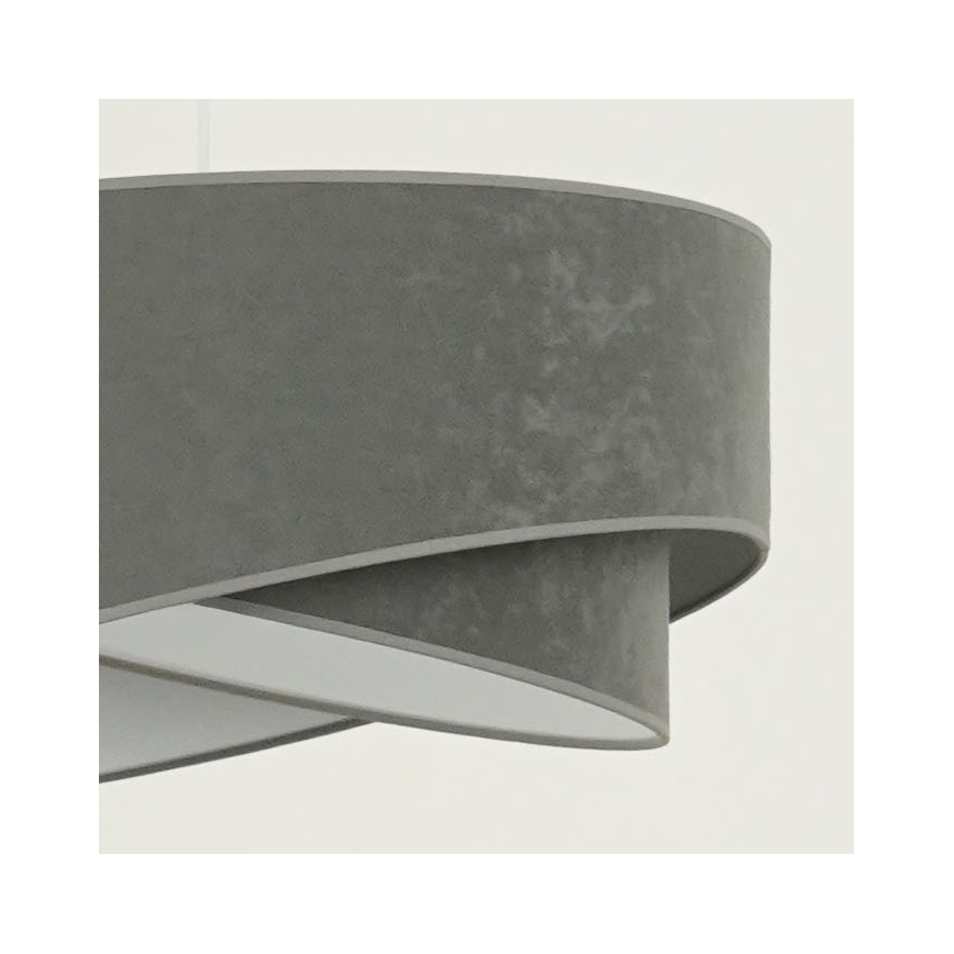 Brilagi - LED Chandelier on a string LYRA 1xE27/15W/230V grey/white