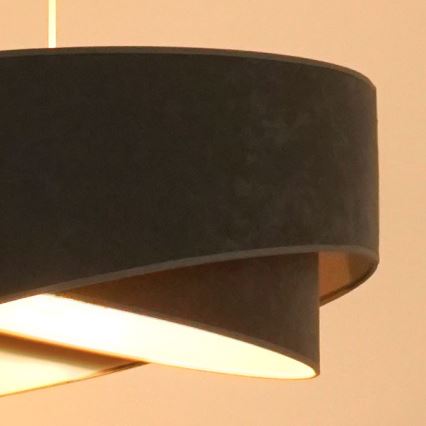 Brilagi - LED Chandelier on a string LYRA 1xE27/15W/230V grey/white