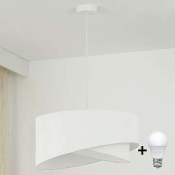 Brilagi - LED Chandelier on a string LYRA 1xE27/15W/230V white