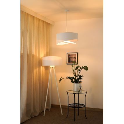 Brilagi - LED Chandelier on a string LYRA 1xE27/15W/230V white