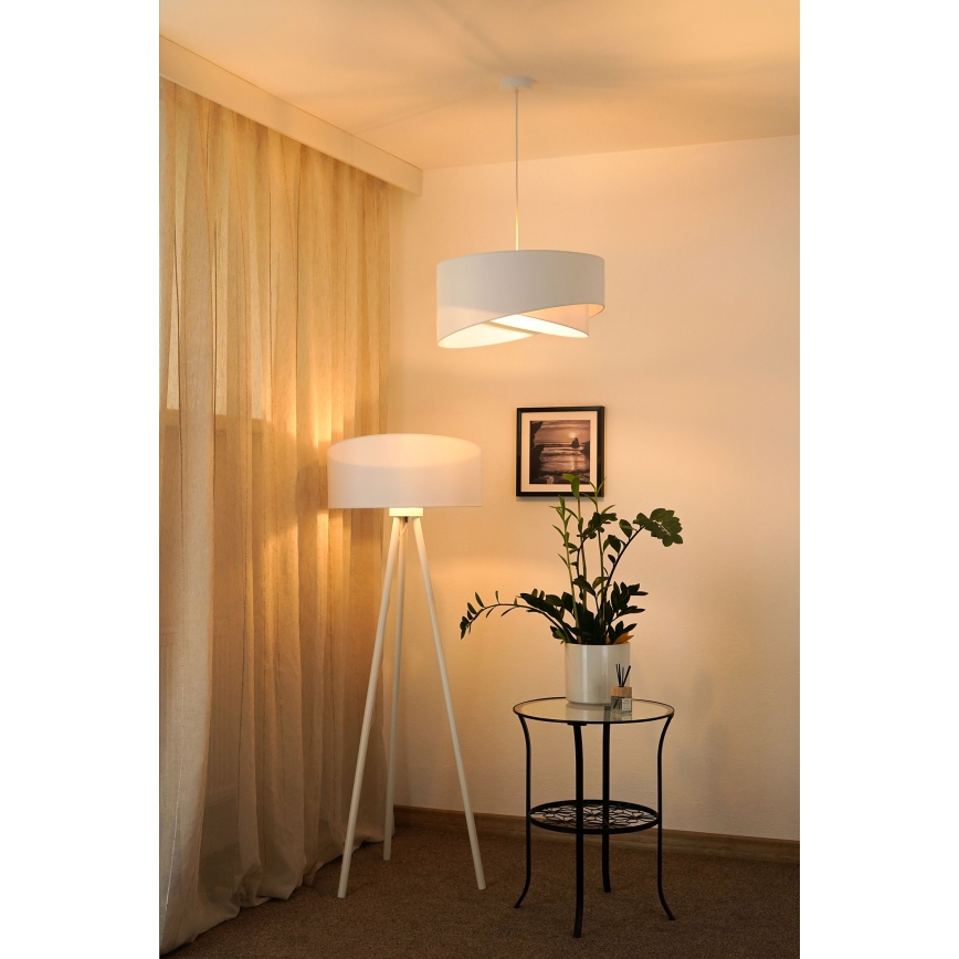 Brilagi - LED Chandelier on a string LYRA 1xE27/15W/230V white