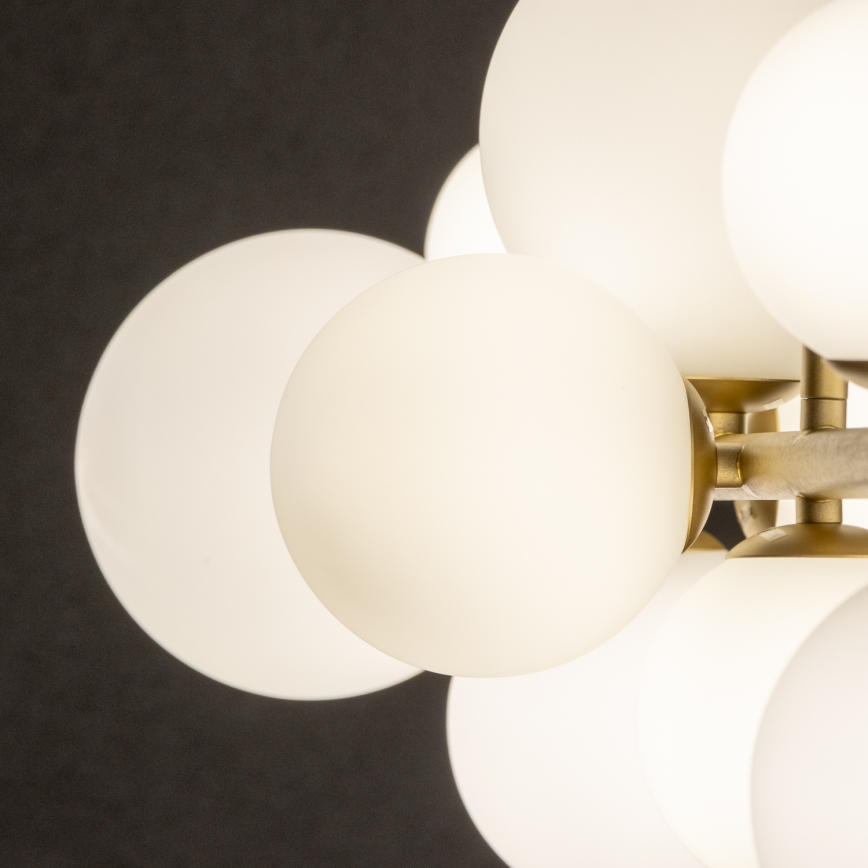 Brilagi - LED Chandelier on a string MILLA 10xG9/3W/230V gold/white