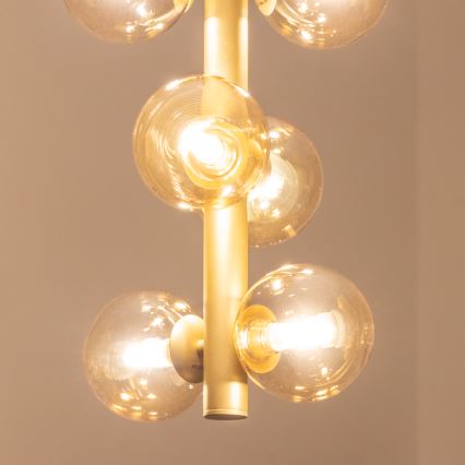 Brilagi - LED Chandelier on a string MILLA 6xG9/3W/230V gold