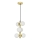 Brilagi - LED Chandelier on a string MILLA 6xG9/3W/230V gold/white