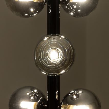 Brilagi - LED Chandelier on a string MILLA 6xG9/3W/230V shiny chrome/smoky